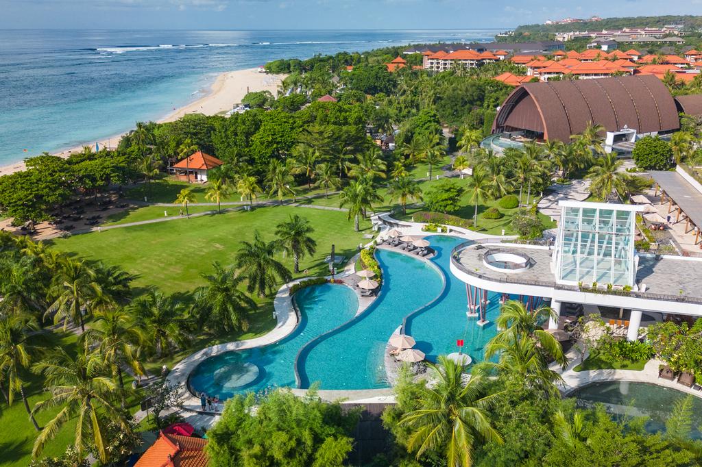 Aerial view of Merusaka Nusa Dua 