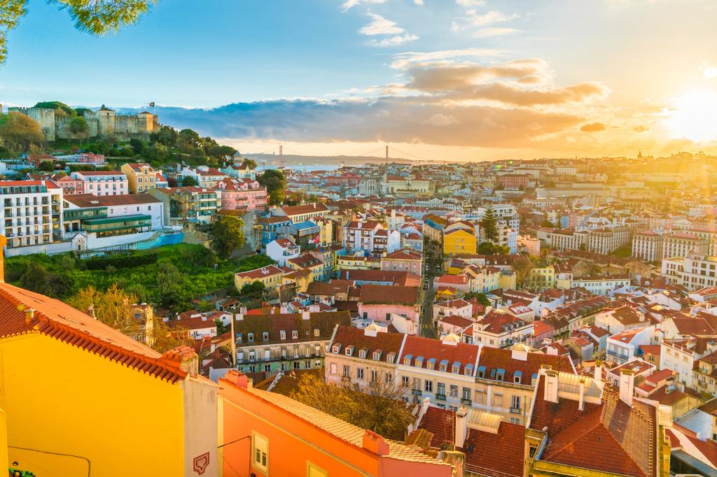 Panaromic view of Lisbon