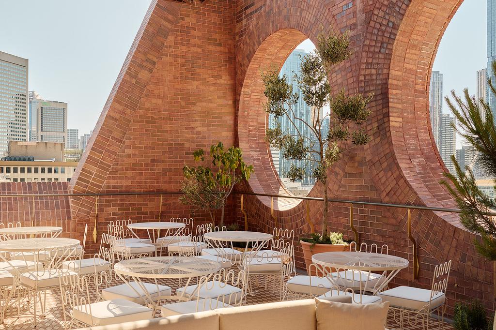 Rooftop restaurant Cleo at HYDE Melbourne Place