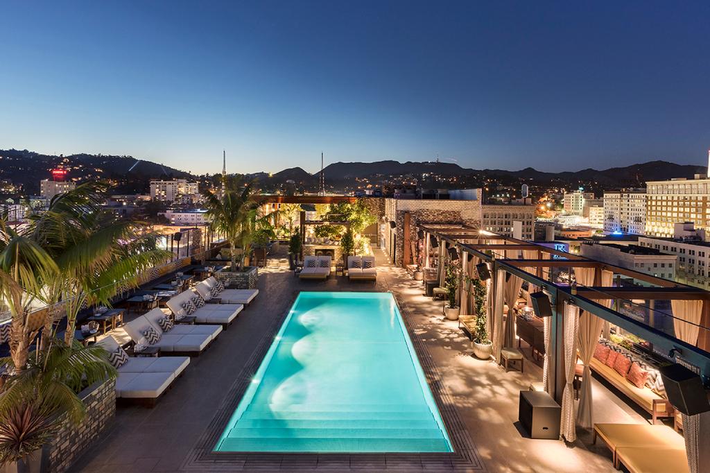 Pool at Dream Hollywood, by Hyatt.