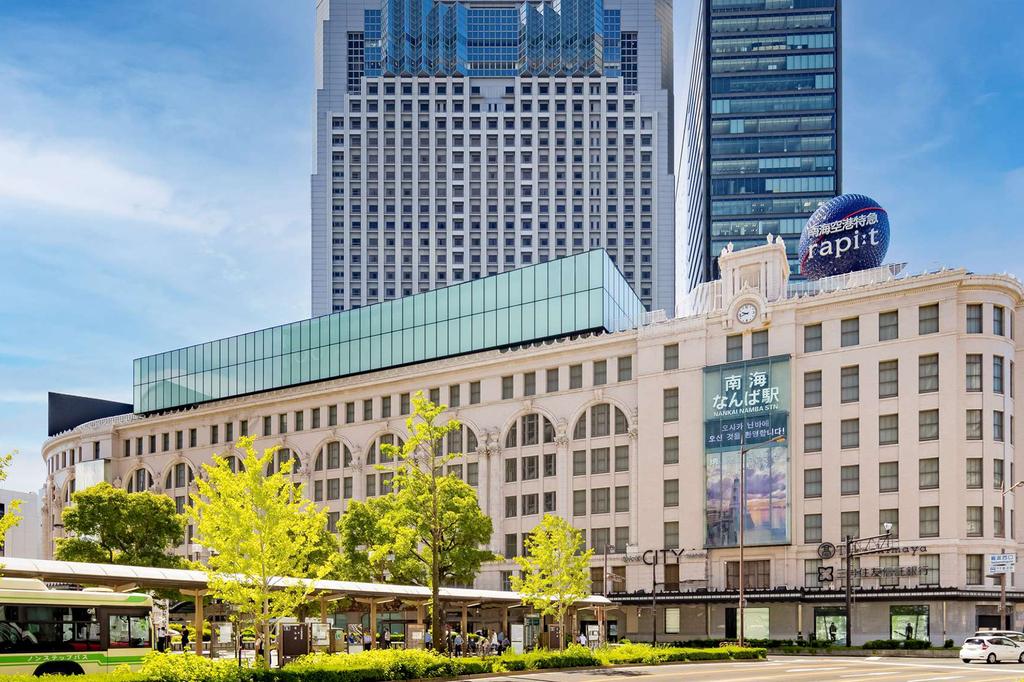 Swissôtel Namba in Osaka, a luxurious five-star hotel above Namba Station.