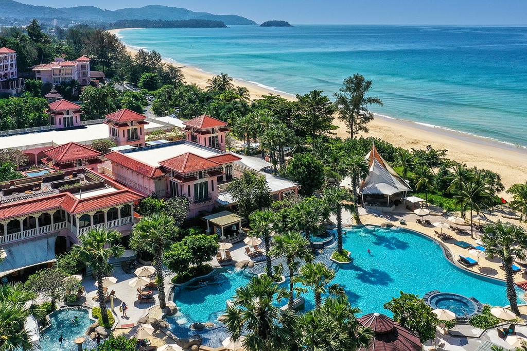 Aerial view of Centara Grand Beach Resort Phuket