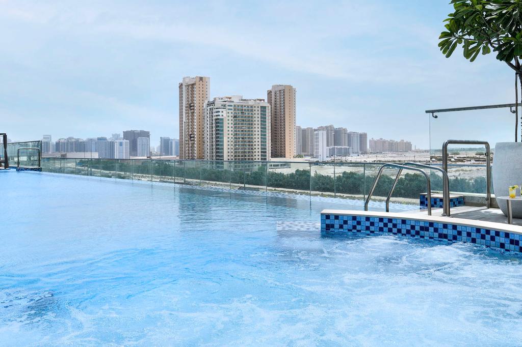 Pool at Mövenpick Hotel Jumeirah Village Triangle
