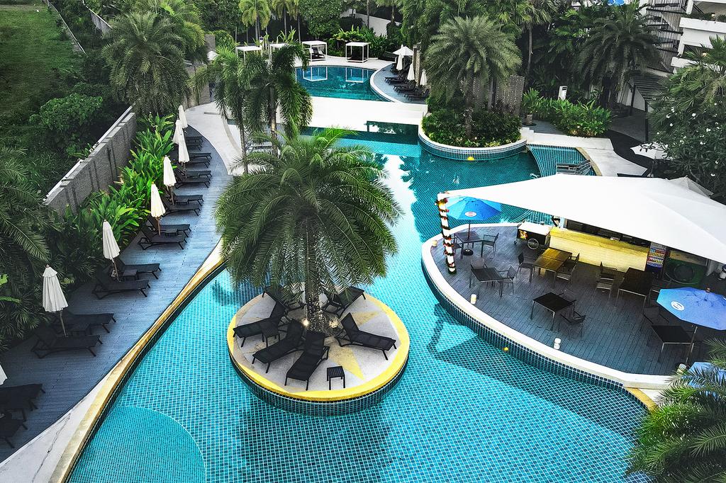 Phuket family-friendly resort with two pools and dining venues.