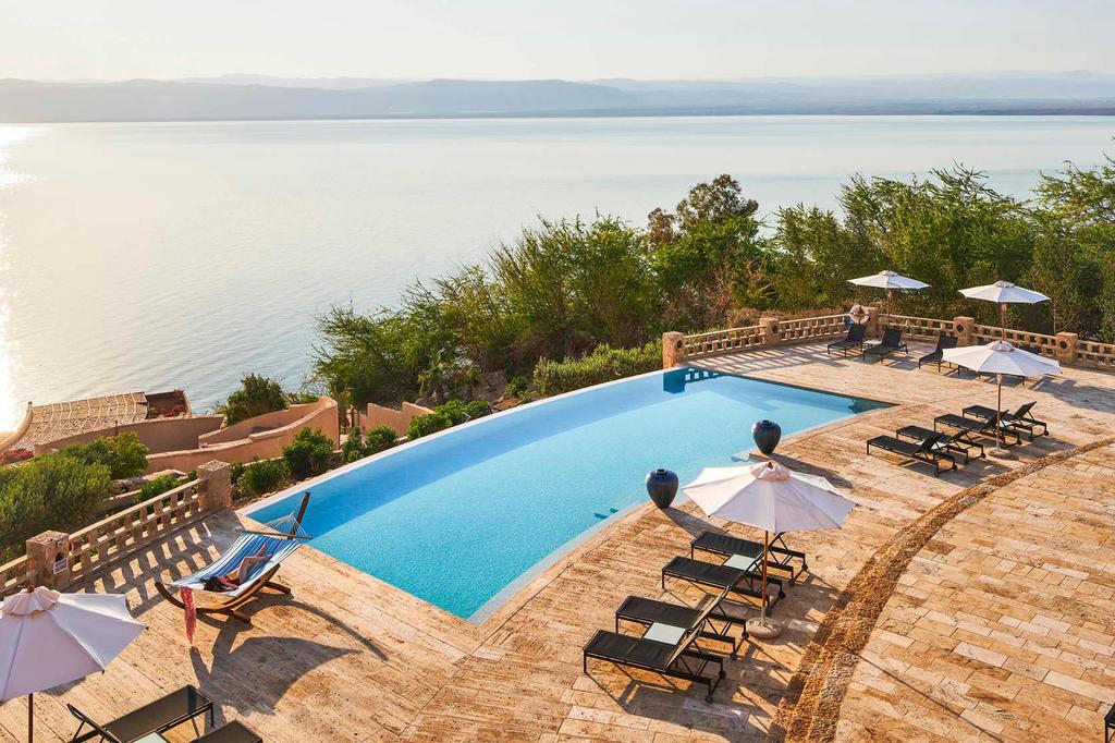 Infinity Pool at Mövenpick Dead Sea Jordan
