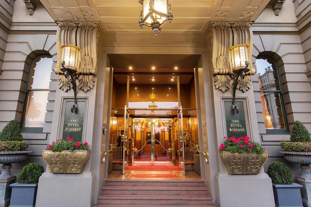 Entrance of The Hotel Windsor 
