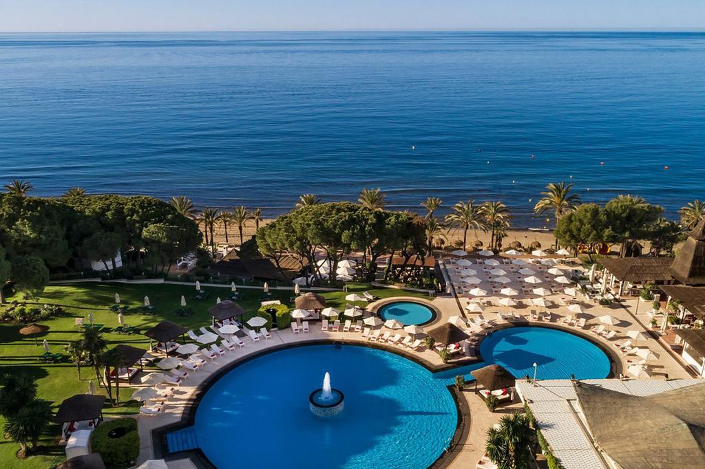 Luxury beachfront Hotel Don Pepe Gran Meliá on Marbella's Golden Mile.