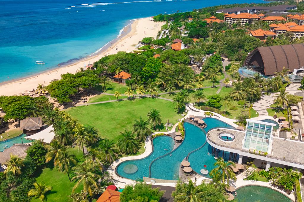 Aerial view of Merusaka Nusa Dua