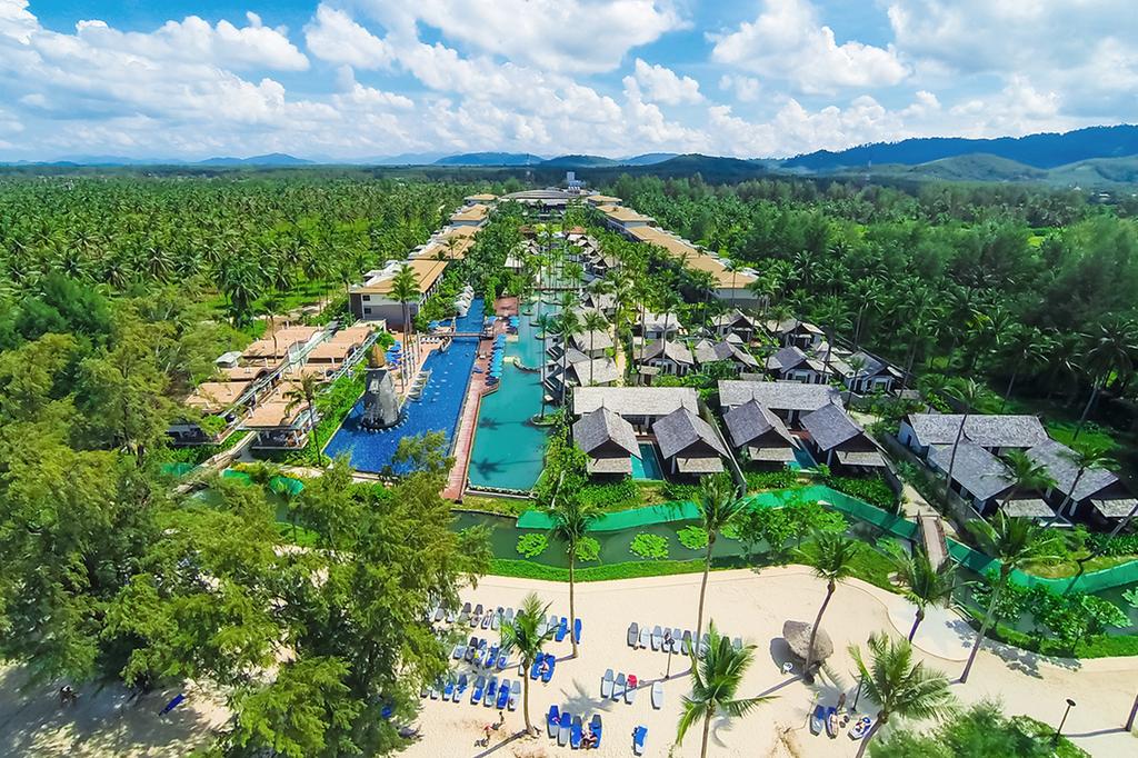 Aerial view of Graceland Khaolak Beach Resort
