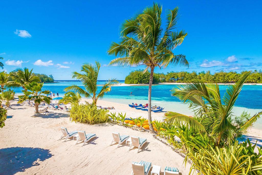 Adults-only beachfront resort.