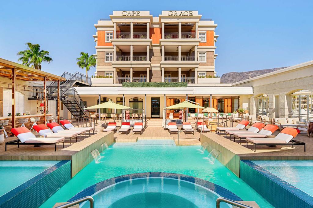 Outdoor pool at Cape Grace, A Fairmont Managed Hotel 