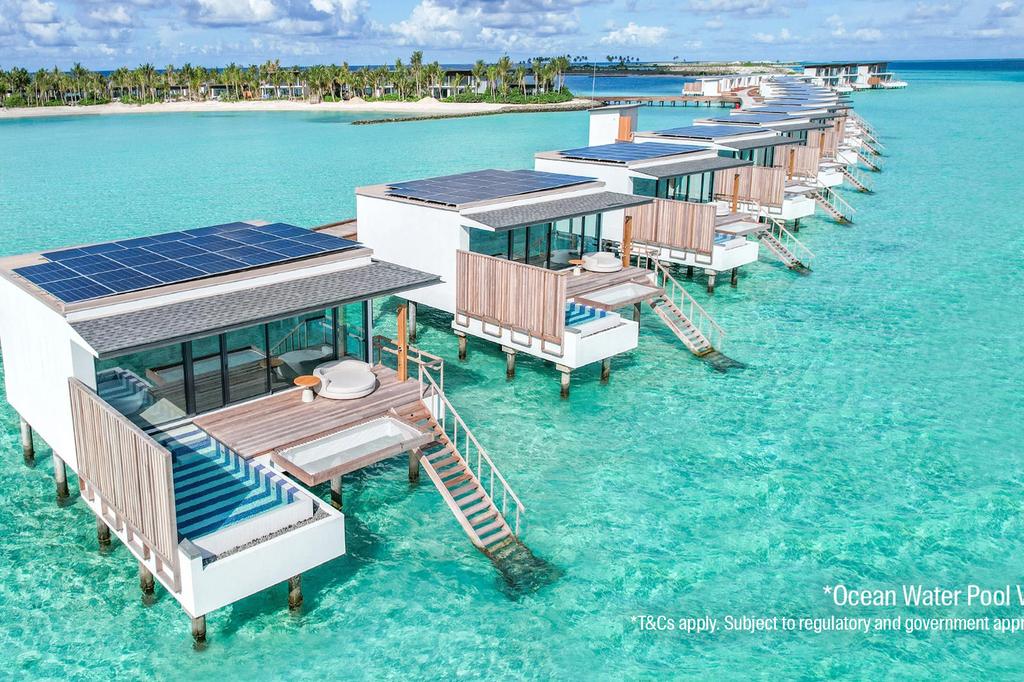 Ocean Water Pool Villa (Premium Location) at SO/Maldives Resort 