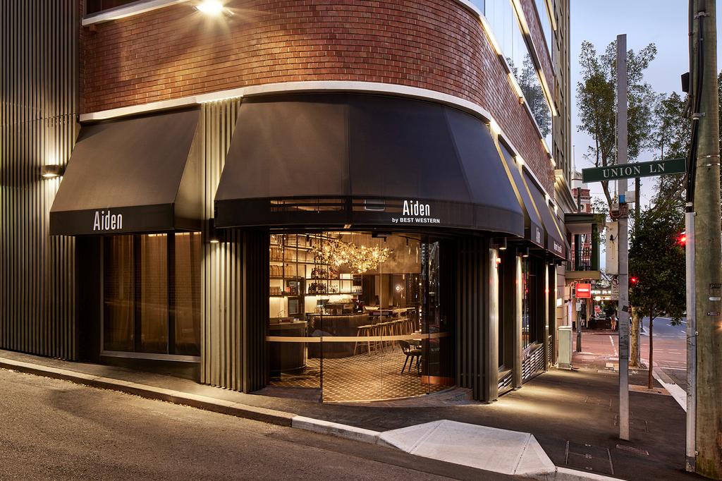 The exterior of chic Aiden by Best Western Darling Harbour.