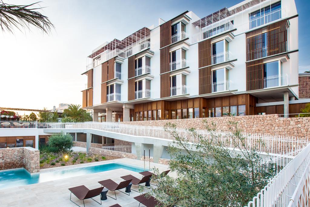 Boutique design-led hotel with pool in Talamanca Bay, Ibiza.