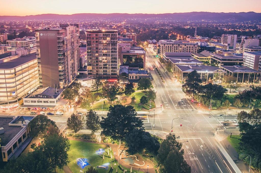 Aerial view of Pullman Adelaide