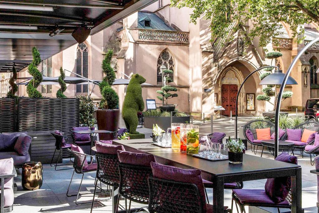 Sofitel Strasbourg Grande Île, outdoor dining, France.