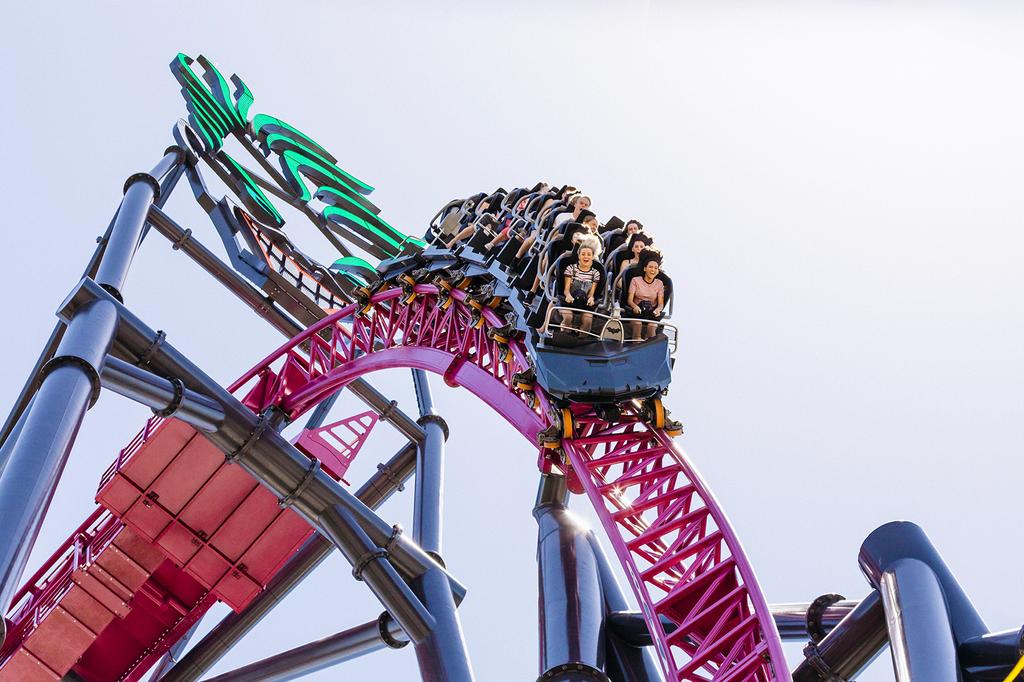 DC Rivals Hypercoaster at Warner Bros. Movie World