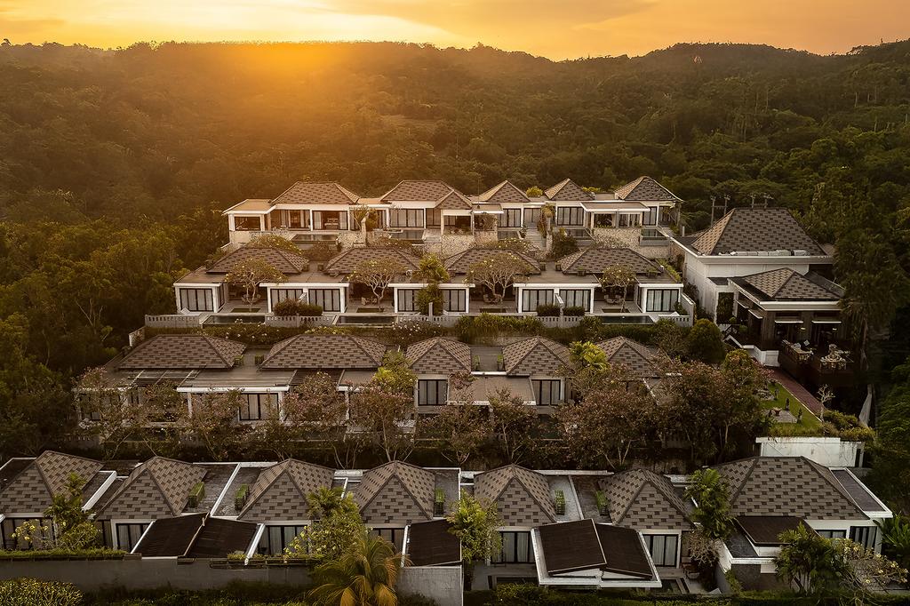 Aerial view of Prasana by Arjani Resorts