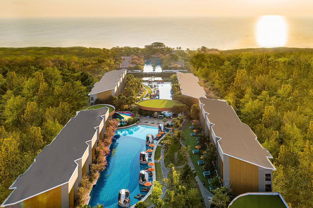 Aerial view of Avani+ Hua Hin Resort