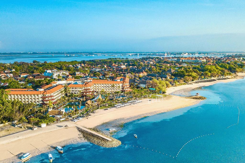 Aerial view of Grand Mirage Resort & Thalasso Bali 