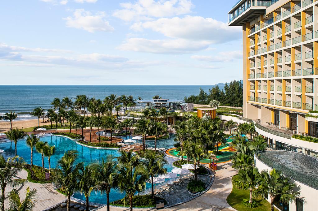 Aerial view of Dhawa Ho Tram
