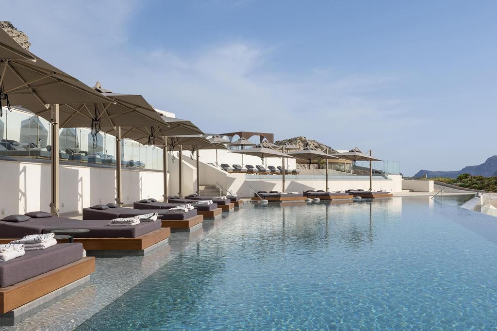 Pool at Santo Mine Oia Suites