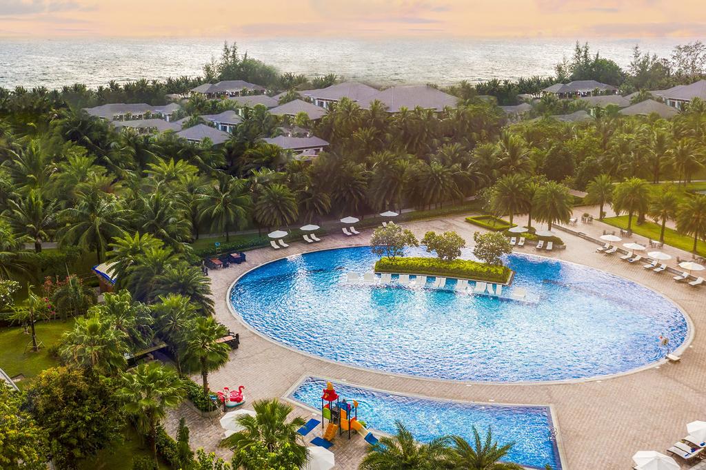 Aerial view of Wyndham Grand Phu Quoc