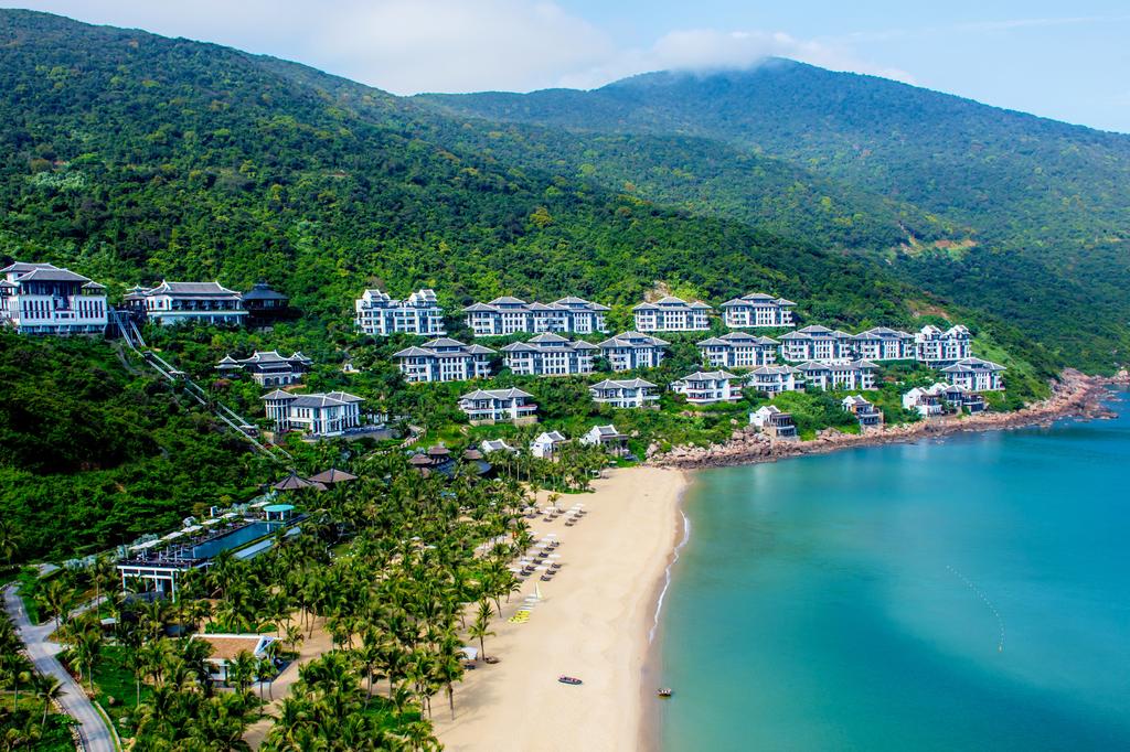 InterContinental Danang Sun Peninsula Resort along Vietnam's lush coastline.