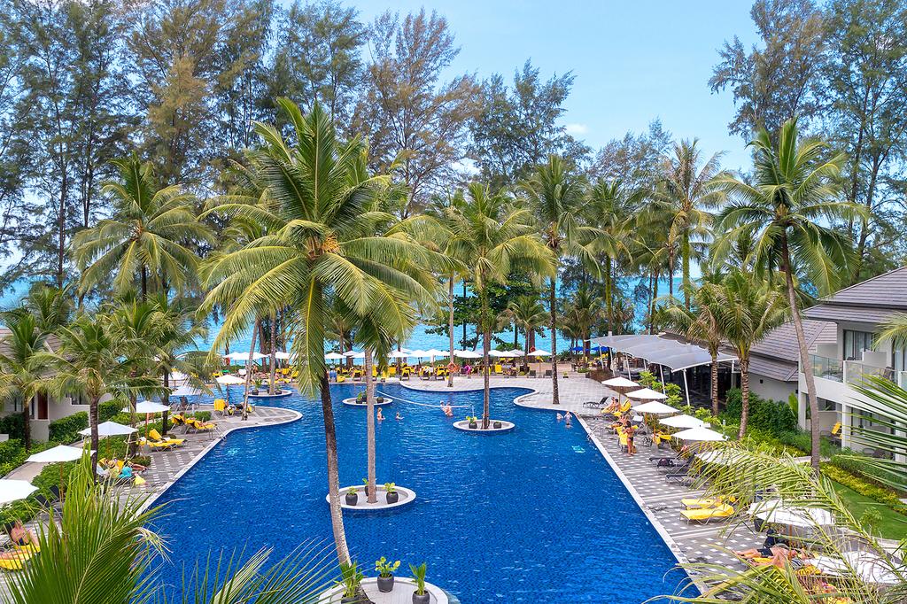 Luxurious resort pool at X10 Khaolak Resort.