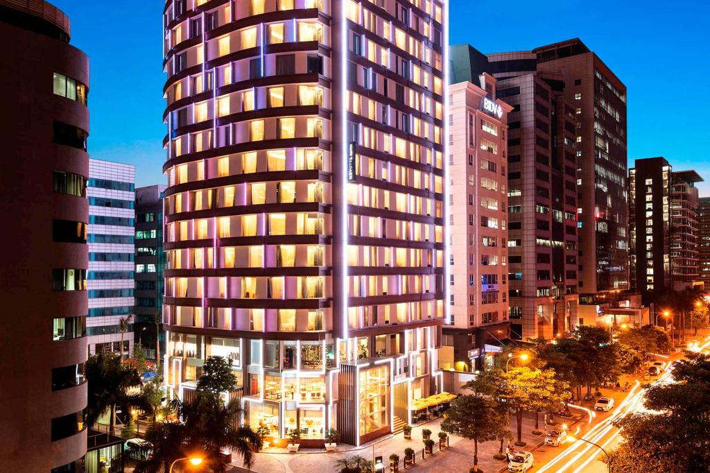 Exterior of Novotel Suites Hanoi