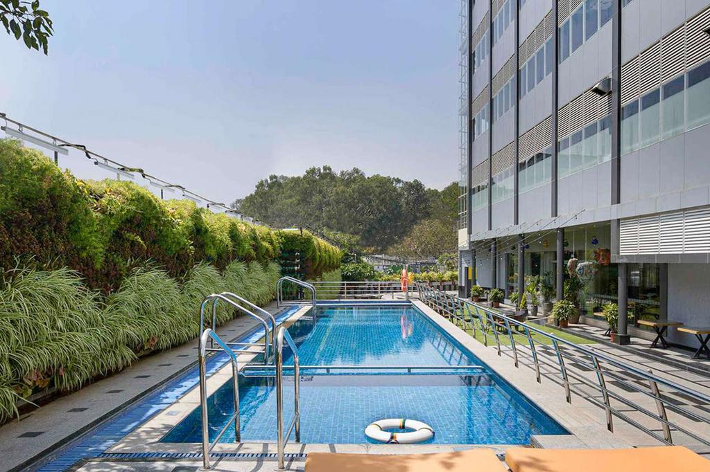 Outdoor pool at Grand Mercure Bengaluru at Gopalan Mall