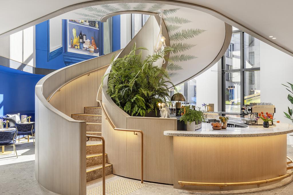 Modern bar space at Hotel Indigo Little Collins by IHG