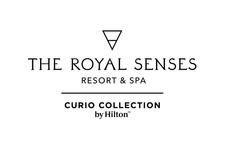 The Royal Senses Resort & Spa, Curio Collection by Hilton logo