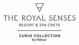 The Royal Senses Resort & Spa Crete, Curio Collection by Hilton logo