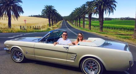 Barossa Food & Wine Trail in a Classic 1966 Mustang (TC)