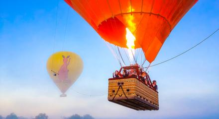 Cairns Classic Hot Air  Balloon flight with Bad Fishy Jetboating