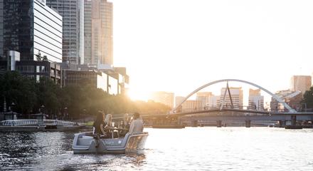 GoBoat Melbourne - 3 Hour Electric Picnic Boat Hire (up to 8 people)