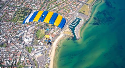 Weekday Melbourne up to 15,000ft tandem skydive