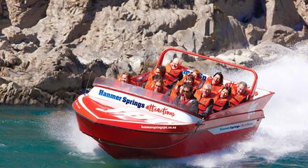 Hanmer Springs Challenge - Jet Boat, Raft, Quad & Bungy