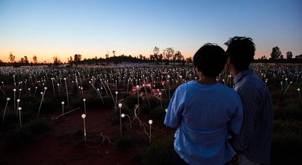 AAT Kings Uluru Sunrise & Field of Light (FOL)