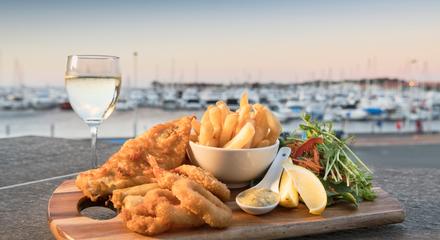 Lunch and Entry at AQWA