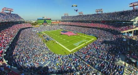 Nashville: Witness an Tennessee Titans National Football League Game at Nissan Stadium