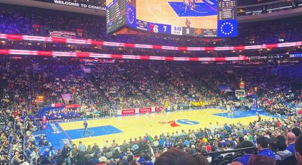 Philadelphia: Witness an Philadelphia 76ers National Basketball Association Game at Wells Fargo Center