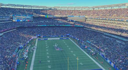 New York: Witness an New York Giants National Football League Game at Metlife Stadium