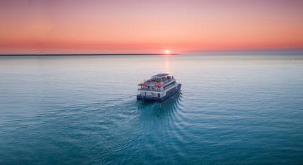 Darwin: 2.5-Hour Stunning Sunset Cruise on Darwin Harbour with Gourmet Grazing Platter