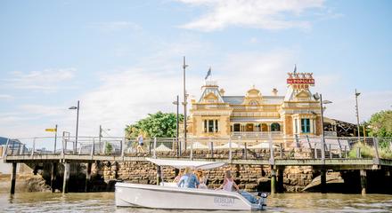 GoBoat Brisbane - 3 Hour Electric Picnic Boat Hire (up to 8 people)