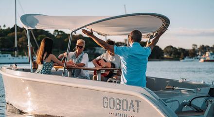 GoBoat Sydney - 1 Hour Electric Picnic Boat Hire (up to 8 people)