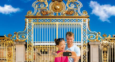 Palace of Versailles Half-Day Self-Guided Tour including Transportation from Paris