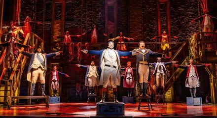 Hamilton at Victoria Palace Theatre