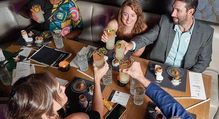 Savory Bites & Neon Lights